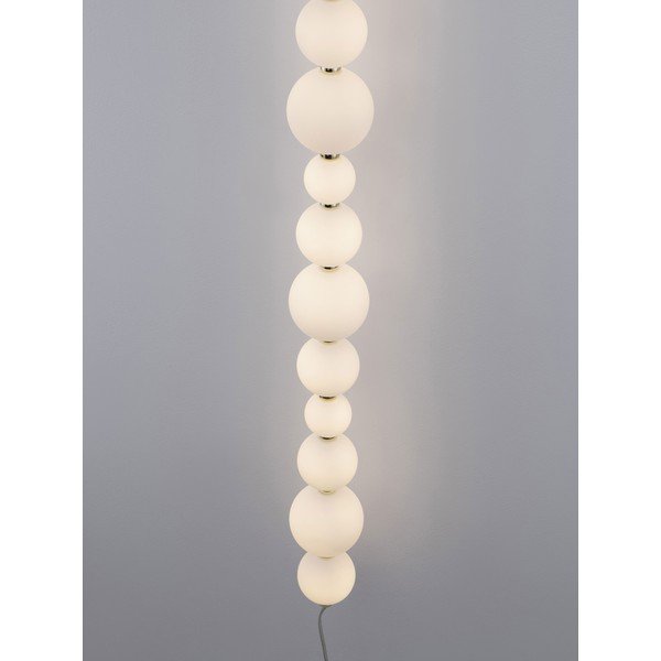 Baltos spalvos/auksinės spalvos iš metalo sieninė lempa LED su pritemdymo funkcija Perla – Nova Luce-image-3
