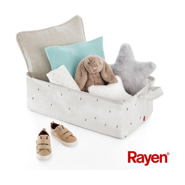 Skalbinių krepšys iš tekstilės 60 l – Rayen-image-3