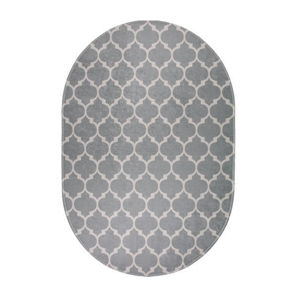 Skalbiamas kilimas šviesiai pilkos spalvos 80x120 cm – Vitaus