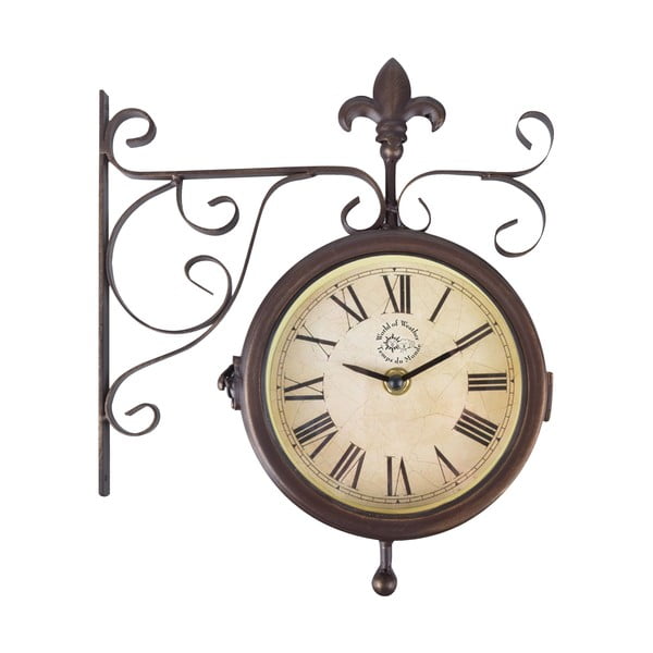 Sieninis laikrodis su termometru "Ego Dekor Rustic-image-4