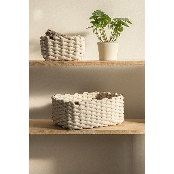 Iš tekstilės krepšys 35x25x14 cm Peach Skin M – Bigso-image-3