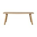 Valgomojo stalas iš ąžuolo masyvo 100x180 cm Tablo – WOOOD