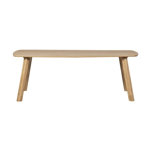 Valgomojo stalas iš ąžuolo masyvo 100x180 cm Tablo – WOOOD