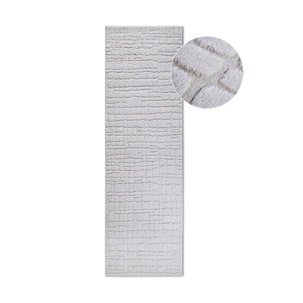 Kilimas kreminės spalvos 80x240 cm Artistique Cream White – Elle Decoration