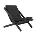 Sulankstomas krėslas Karup Design Boogie Black/Dark Grey