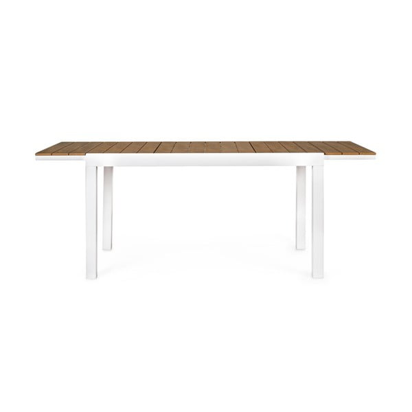 Iš aliuminio sodo valgomojo stalas 90x140 cm Elias   – Bizzotto-image-2