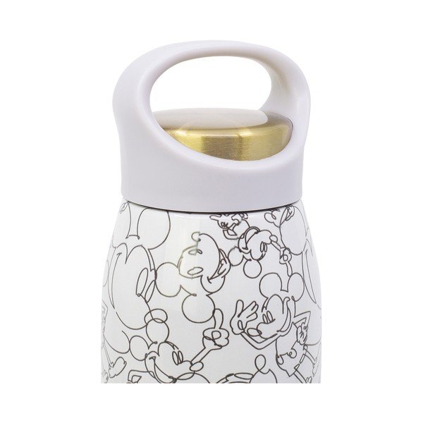 Baltos spalvos iš nerūdijančio plieno vaikiškas termosas 665 ml Mickey Mouse – STOR-image-3