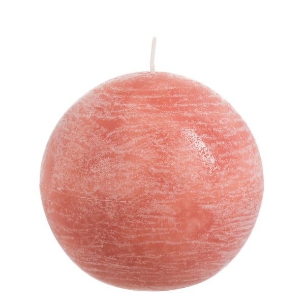 Rožinės spalvos rutuliuko formos žvakė J-Line Ball