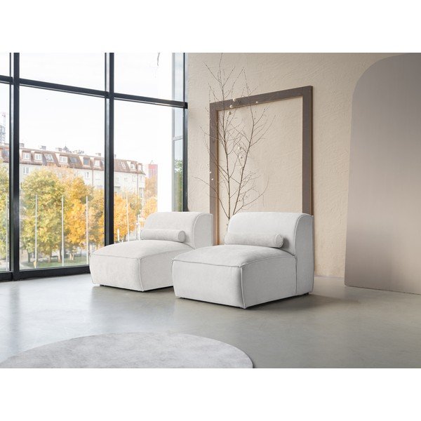 Sofa baltos spalvos 152 cm Flex Felix – Miuform-image-4