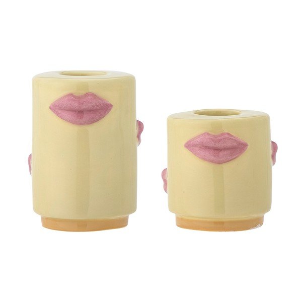 Iš molio žvakidės 2 vnt. Sassy – Bloomingville-image-4