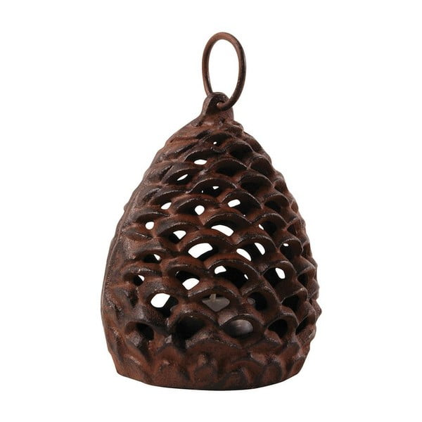 Ketaus žibintas Esschert Design Pušies kūgis, Ø 9,9 cm