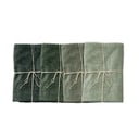 4 lininių servetėlių rinkinys Really Nice Things Green Gradient, 43 x 43 cm