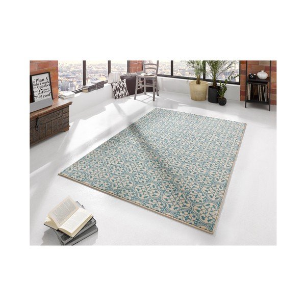 Mėlynas kilimas "Hanse Home Gloria Pattern", 80 x 150 cm-image-1