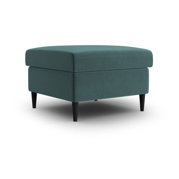 Smaragdinės spalvos iš velveto taburetė Kyoto – Cosmopolitan Design-image-1