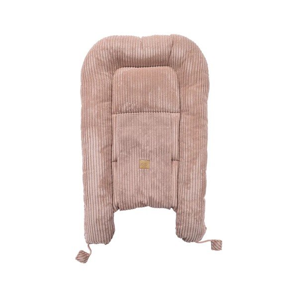 Rožinės spalvos vaikiškas lopšys 55x83 cm – Meowbaby-image-3