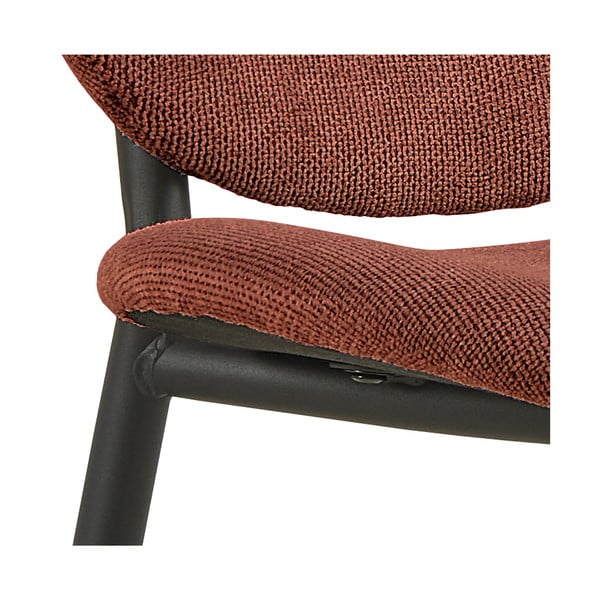 Terakotos spalvos valgomojo kėdė Cliff – Actona-image-4
