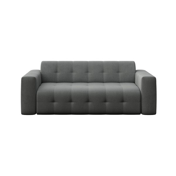 Pilkos spalvos iš velveto sofa 223 cm Tuil – Rodier