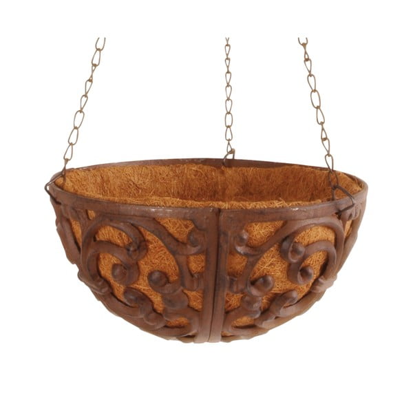 Iš metalo pakabinamas ir sieninis vazonas ø 26 cm – Esschert Design-image-2