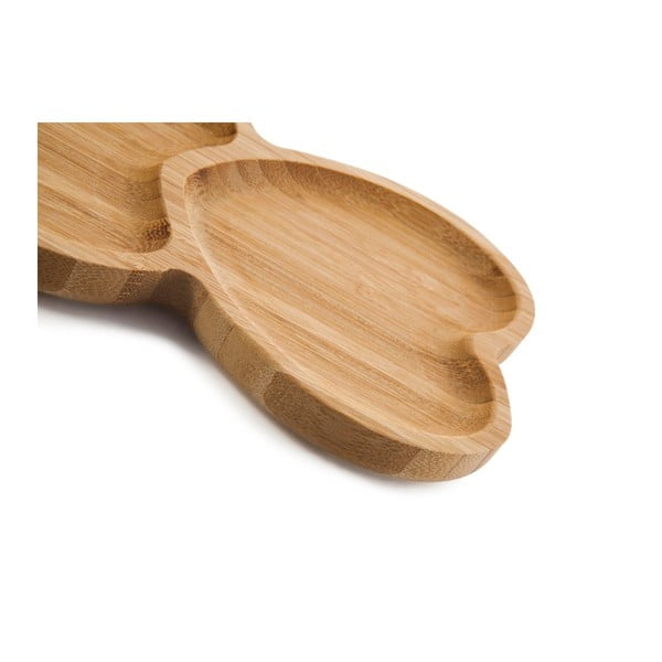 Širdies formos bambukinis serviravimo padėklas Bambum Amor-image-1