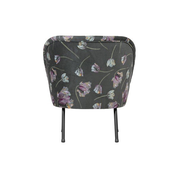 Tamsiai pilkas fotelis BePureHome Vogue-image-4