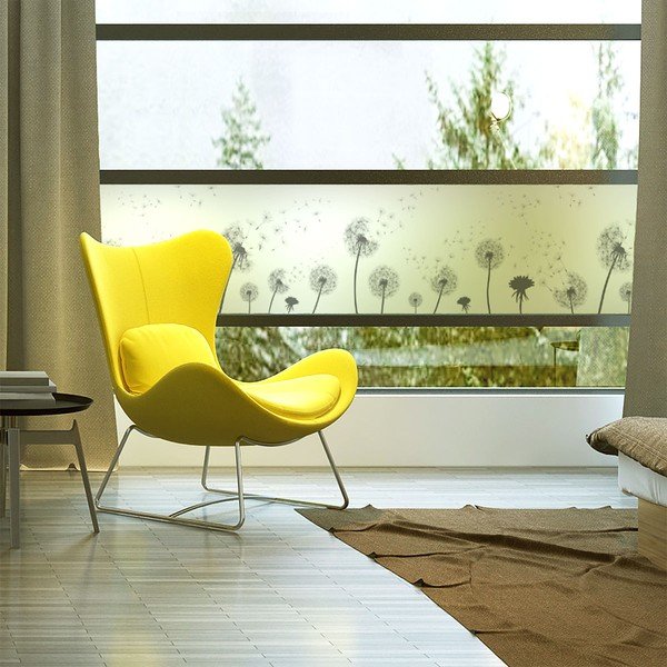 Lango lipdukas 200x40 cm Dandelions - Ambiance-image-4