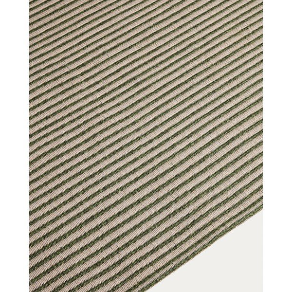 Žalios spalvos/smėlio spalvos lauko ir vidaus kilimas 160x230 cm Ardelia – Kave Home-image-3