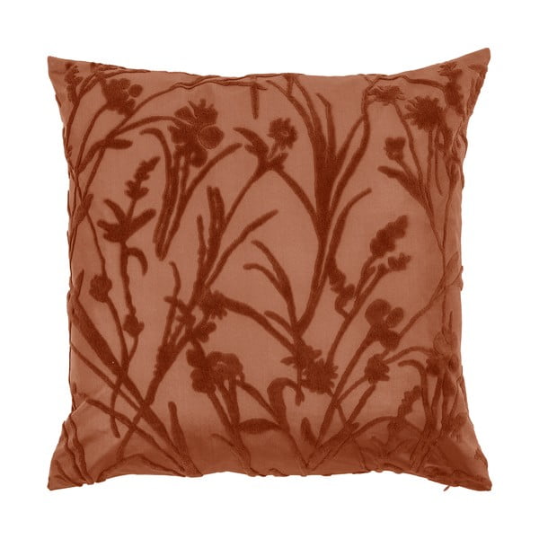 Rudos spalvos dekoratyvinė pagalvė Tiseco Home Studio Iris, 45 x 45 cm
