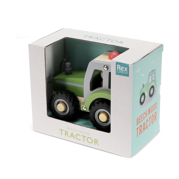Traktorius iš medienos Tractor – Rex London-image-4