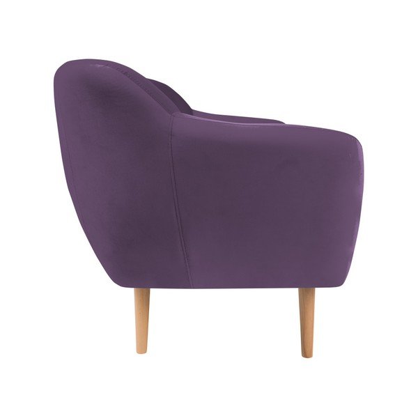 Violetinė dvivietė sofa Mazzini Sofas Amelie-image-4