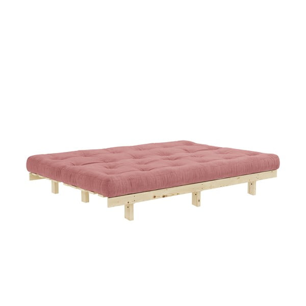 Iš kordinio velveto sofa rožinės spalvos 200 cm Lean – Karup Design-image-4