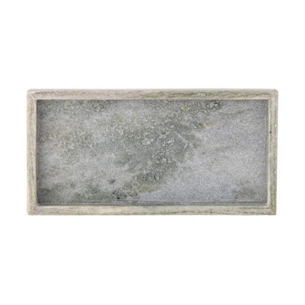 Iš marmuro dekoratyvinis padėklas 25,5x12,5 cm Majsa – Bloomingville