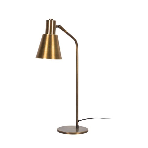 Aukso spalvos stalinė lempa Homemania Decor Bell-image-1