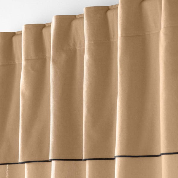 Užuolaida šviesiai rudos spalvos 140x240 cm Mistraline – douceur d'intérieur-image-1