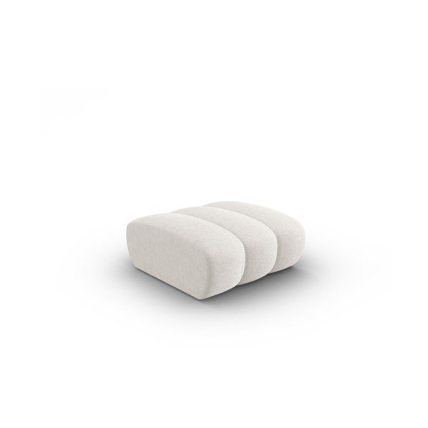 Modulinė taburetė baltos spalvos Lupine – Micadoni Home-image-2