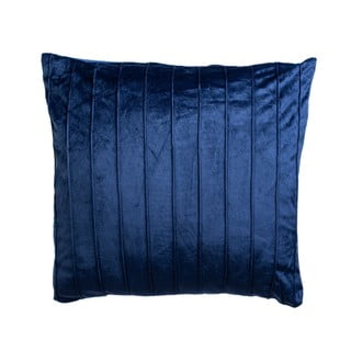 Tamsiai mėlyna dekoratyvinė pagalvėlė JAHU collections Stripe, 45 x 45 cm