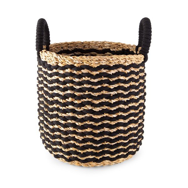 Daiktų laikymo krepšys iš jūržolės Compactor Basic, skersmuo 30 cm-image-3