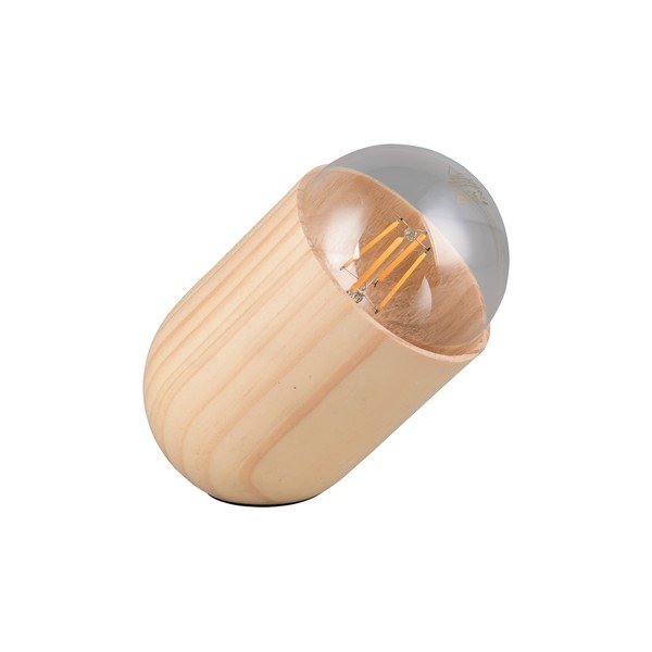 Smėlio spalvos stalinis šviestuvas (aukštis 13,5 cm) Nara – Reality