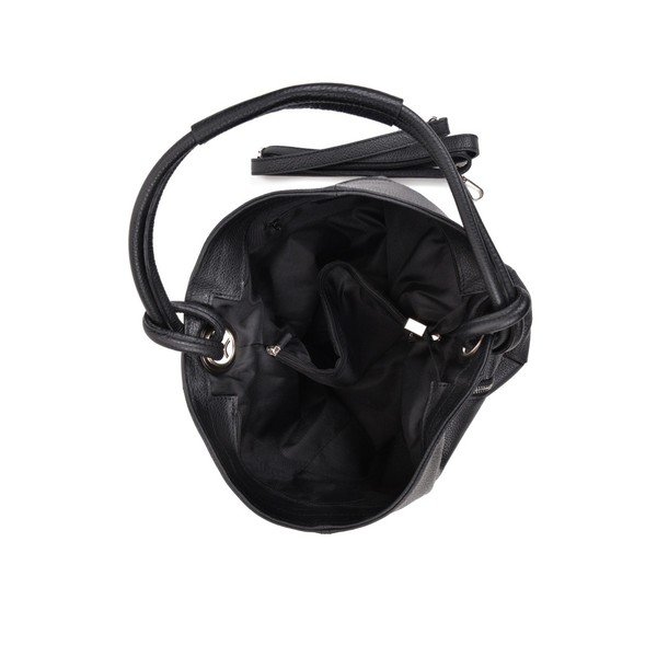 Juoda odinė rankinė Anna Luchini Smiela-image-2