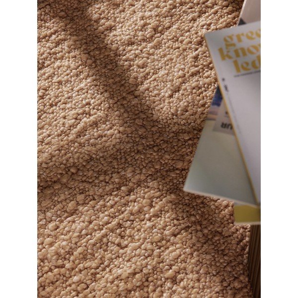 Rankų darbo smėlio spalvos iš boucle kilimas 200x290 cm Notting Hill Portobello – Ted Baker-image-4