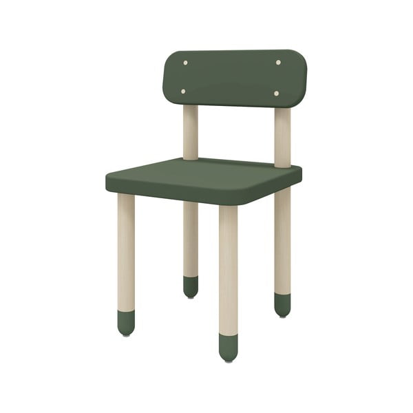 Žalia vaikiška kėdutė Flexa Dots