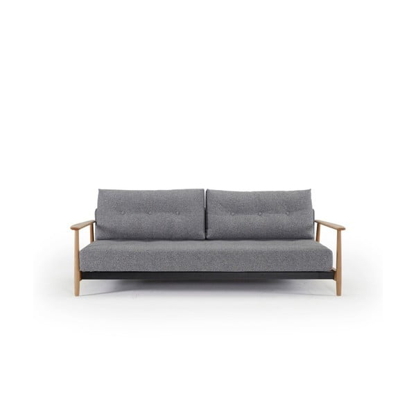 Pilka sofa lova Inovacijos "Eluma Deluxe