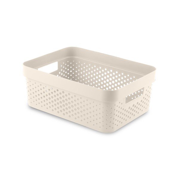 Iš plastiko krepšys 36x27x14 cm Infinity Dots – Curver