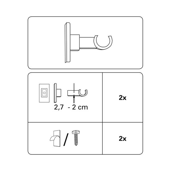 2 sijų komplektai pelmetams California - SP TREND-image-1