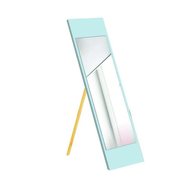 Stovintis veidrodis su turkio mėlynumo rėmu Oyo Concept, 35 x 140 cm