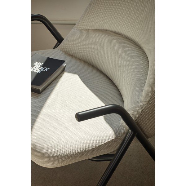 Baltas krėslas Teulat Dins, aukštis 114 cm-image-1