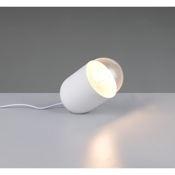 Baltos spalvos stalinis šviestuvas (aukštis 13,5 cm) Nara – Reality-image-2