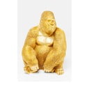 Dekoratyvinė aukso skulptūra Kare Design Gorilla