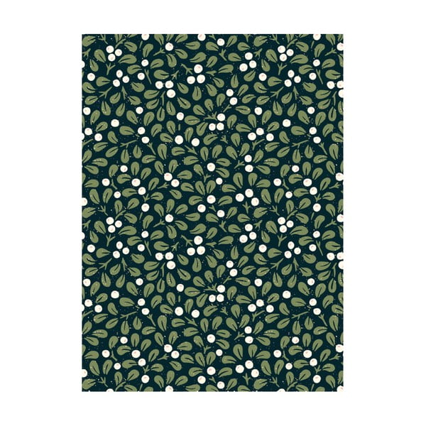 5 lapai dovanų vyniojimo popieriaus eleanor stuart Mistletoe, 50 x 70 cm
