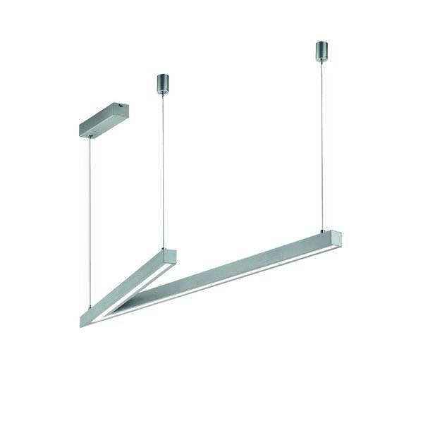 Kabantis šviestuvas pilkos spalvos LED su balso kontrole/su mobiliųjų programų valdymu su metaliniu gaubtu Cicanto – CINQUE-image-3