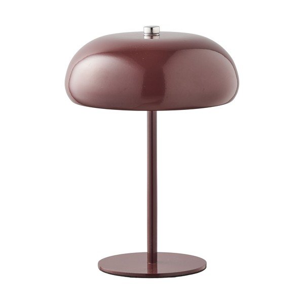 Bordo spalvos iš metalo stalinis šviestuvas (aukštis 23 cm) Margate – House Nordic